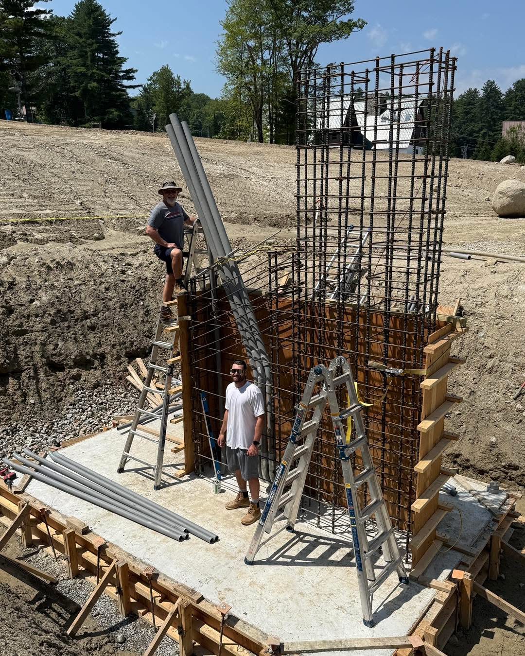 Phase 2 foundation under construction